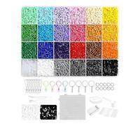 Kit de cuentas fusibles - Kit de fusión de cuentas de 5 mm | Clavijas de fusiónn coloridas, juego de manualidades hechas a mano, suministros de arte creativo, actividades de fusión de clavijas para ni