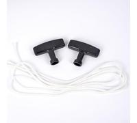 Kit de cuerda de agarre de arranque de retroceso diseñado para adaptarse a GX100 para GX120 GX240 para GX270 para motores GX390 en generadores de cortacésped, aplicaciones de bomba de agua
