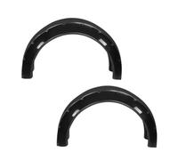 Kit de cuerpo ancho Fender Flares compatible con cubierta protectora de arcos de rueda Civic, ABS negro mate, resistente a los arañazos