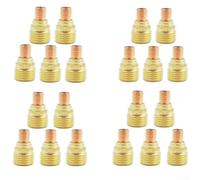 Kit de cuerpo de portabrocas de lente de gas para antorcha de soldadura TIG, incluye varios modelos y tamaños (45V45)