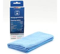 Kit de cuidado: 10 Pastillas de limpieza para Cafeteras automáticas + paño de microfibra, compatible con Siemens CT718L1B0/06, CT718L1B0/07, CT718L1B0W/01, CT718L1B0W/02, CT718L1B0W/03