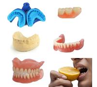 Kit de cuidado bucal DIY en casa: totalmente personalizable con 2 juegos completos, kit de sonrisa personalizado DIY - Dos juegos completos para un ajuste perfecto