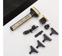 Kit de cuidado capilar profesional para hombre: ¡Recorta, afeita y peina con una maquinilla de afeitar eléctrica inalámbrica!