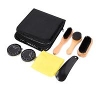Kit de cuidado de zapatos | Kit de pulido de zapatos de cuero | Juego de herramientas de limpieza para mujeres y hombres, viajes, escuela, eventos, vacaciones, bodas, de la lluvia, reuniones