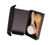Kit de cuidado diario para bebé, peine, cepillo de baño, cerdas suaves, seguro, no tóxico, fácil de usar, herramienta de viaje para recién nacidos, cepillo de baño