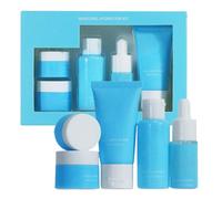 Kit de Cuidado Facial,Crema Facial de 15g - Gel Ocular Nutritivo Y Calmante Set De Hidratación Para Mujer Bolsa Camping