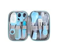 Kit De Cuidado Para Bebés | Juego de 18 Piezas para el Cuidado en Guarderías con Peine - Cepillo de Dientes de Dedo Pequeño para Baño Bolso de Viaje Niños Rutina de Baño Cortepelo
