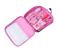 Kit de cuidado y cuidado de la salud del bebé Aspirador nasal para bebés Cortaúñas Juego de cepillos para el cabello Kit de de limpieza diario para recién nacidos 13 piezas/juego estilo A