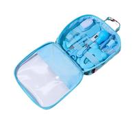 Kit de cuidado y cuidado de la salud para bebés Aspirador nasal para bebés Cortaúñas Juego de cepillos para el cabello Kit de de limpieza diario para recién nacidos 13 piezas/juego, estilo A
