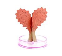 Kit de Cultivo de Cristales - Árbol de Crecimiento mágico Creativo, Juguete Artesanal, floración de árbol en Forma de corazón - Árbol de Crecimiento mágico, Juguete Artesanal, árbol de Papel