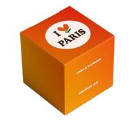 Kit de cultivo de flores "I Love Paris" con bomba de semillas en forma de corazón - Amapola, Lavanda, Margarita - Regalo Original París, Recuerdo, Kit fácil de cultivar casa o balcón
