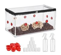 Kit de Cultivo de Hongos Caja de Cultivo de Hongos de Aire Quieto Reutilizable Contenedor de Cultivo de Hongos Kit Monotub Bolsa de Plantación de Hongos Tienda de Campaña para Esporas(27 Piezas)