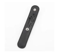 Kit de cureta para oídos de acero inoxidable Limpiador de oídos acero inoxidable con cuchara y palillo for los, kit herramientas for eliminar la cera, juego for el cuidado(Black 4)