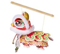 Kit de de Año Nuevo chino, decoración navideña de baile de león, linterna del año de caballo, para , escuela, actuaciones, desfile en casa, reuniones familiares, sala de estar