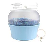 Kit de de cuentas, de cuentas para hacer joyas, Spinner de cuentas eléctricas con pulsera USB, creación de bonitas pulseras de amistad, creación automática de co