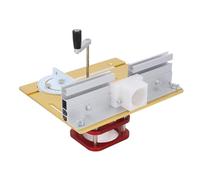 Kit de de enrutador de aleación de aluminio y acero inoxidable, de enrutador manual elevable para trabajar la madera