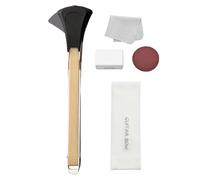 Kit de de guitarra, herramienta de tocar instrumentos musicales acústicos, herramienta de cuerda arrancada para propósito, kit de de guitarra de doble cara, púa de guitarra integrada,