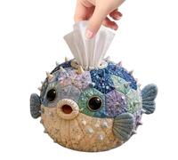 Kit de de pañuelos acolchada, con instrucciones - Kit de diseños de animales marinos divertidos completos - para principiante adulta mujer apasionada casa oficina mesa