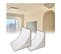 Kit de de puerta precurvado, paquete de 2, moldura superior semicircular de espuma ligera, esquinas redondeadas for bricolaje(39x39x39cm)