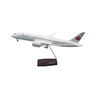 Kit De Decoración Colección Aviones A Escala 1/130 para El Modelo Avión Resina Canadiense B787 47 Cm Aficionados Militares(No Light)