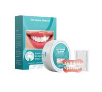 Kit De Decoración De Dentaduras Postizas, Set De Belleza Natural Fit Teeth, Fácil De Usar, Efecto Instantáneo(1PC)