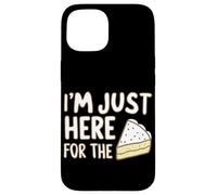 Kit de decoración de glaseado de Pasteles con Texto en inglés I'm Just Here For The Cake F Carcasa para iPhone 15