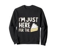 Kit de decoración de glaseado de Pasteles con Texto en inglés I'm Just Here For The Cake F Sudadera