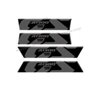 Kit De Decoración Protectora Con Accesorios De Resina 3D R1300GSA Triple Negro