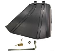 Kit de deflector y hardware compatible con cortacéspedes Z5000 Z5020 Z5030 Z5040, reemplaza el conjunto de cubierta de canal de descarga lateral OEM 108-7895 con resorte y