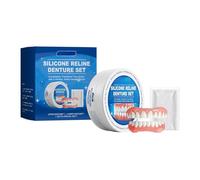 Kit De Dentadura Postiza Instant Smile Enhancer: Ajuste Cómodo, Fácil Aplicación For Cubrir Los Huecos Dientes Y Mejorar La Estética - Adhesivo Gutapercha Incluido