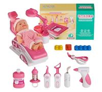 Kit De Dentista Para Niños - Juego De Doctor Realista Para Juegos De Ficción | Juguetes Educativos De Desarrollo Médico Para Actividades De Escuela Infantil, Preescolar Y Primaria Este Juguete P