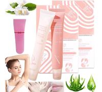 Kit de depilación Glide & Go de Liorabeauty, crema de belleza de Liora, depilación facial de Liorabeauty, crema depilatoria de Liora Beauty, control de grasa y humectación(2set)