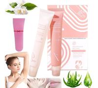 Kit de depilación Glide & Go de Liorabeauty, crema de belleza de Liora, depilación facial de Liorabeauty, crema depilatoria de Liora Beauty, control de grasa y humectación(1set)