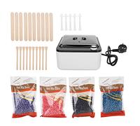 Kit de Depilación Juego de Máquina Calentadora de Cera, Calentador de Cera Calentadores de Cera Y AccesoriosDepilación con Cera(EU)