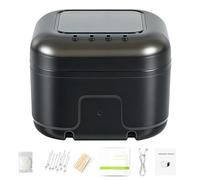 Kit de depilación para nariz y oído, mini calentador de multifuncional, alternativa al afeitado facial, juego completo de aseo para el hogar con granos de de 100 g, 40 barras aplicadoras