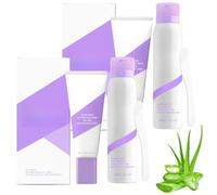 Kit de Depilación Suave, Spray Depilatorio Suave, Crema Depilatoria para Piel Sensible, Suave y Seguro, Apto para Cuerpo, Piernas y Piel Sensible