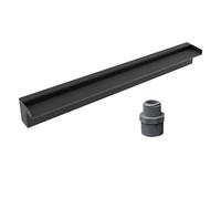Kit de derrame de cascada al aire libre, función de agua personalizable para jardín, patio, spa y decoración de terraza, perfecto para paisajismo y relajación