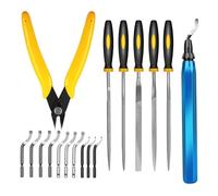 Kit de Desbarbado para Impresión 3D - Kit Portátil Multiusos Para Desbarbado En Acero Al Carbono,Set Desbarbador para Impresión 3D - para Hogar Escritorio Mesa Espejo Cuidado Facial Piel Mujeres Hombr