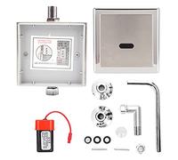 Kit de descarga de urinario con sensor infrarrojo de inducción automática Panel de acero inoxidable de alta sensibilidad para baño público de restaurante de hotel