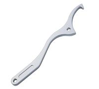 Kit De Descenso Herramienta de Llave Inglesa para Amortiguador Trasero de Motocicleta, Compatible con Husqvarna FC FE TC TE Bieletas Descenso Trasero(Silver)
