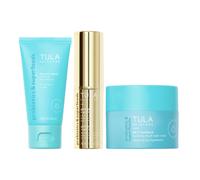 Kit de descubrimiento de productos para el cuidado de la piel TULA Skin Care Greatest Hits: incluye b lsamo para ojos Gold Glow y Get It (10 ml)