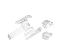 Kit de deslizamiento de chasis de acero inoxidable de 1 mm de grosor para Vanquish 1:10 H10 Optic Kit/Yokohama RTR/Sparco RTR Rock Crawler Upgrades