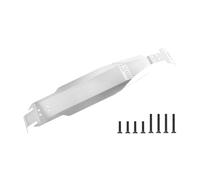 Kit de deslizamiento de chasis integrado de acero inoxidable para Tamiya 58719 1/10 RC BBX BB-01 mejoras de chasis