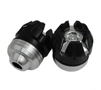 Kit de deslizamiento de marco de horquilla delantera para motocicleta, ideal para seguridad y mitigación de daños (plata)