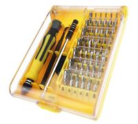 Kit de destornilladores de precisión 45 en 1, mini herramienta de reparación con funda portátil para portátiles, smartphones, televisores y consolas de juegos (incluye 42 brocas, 1 mango, 1 varilla de