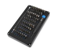 Kit de destornilladores iFixit Mako de 64 bits Juego de puntas de 64 piezas para todos los perfiles de tornillos habituales
