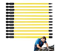 Kit de destornilladores magnéticos - Juego de bits de precisión, mango ergonómico sin deslizamiento | 12 piezas Herramientas de remolino magnético Juego de controladores de cabeza de estrella, de