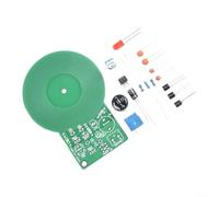 Kit de detector de metales DIY placa de práctica de soldadura electrónica DC 3V-5V módulo de alarma de luz de sonido para principiantes estudiantes aprendizaje