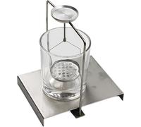 Kit de determinación de densidad para análisis de laboratorio, marco de equilibrio de precisión para sólidos y medición de gravedad específica, compatible con todas las escalas