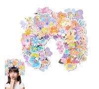 Kit de diadema de flores, kit de diadema de flores hecho a mano | Kit de sombreros hechos a mano con flores de imitación - Combinación libre de accesorios para el cabello de diseño para actividades de